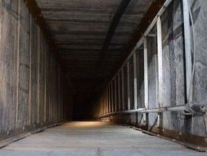 A tunnel built by Hamas