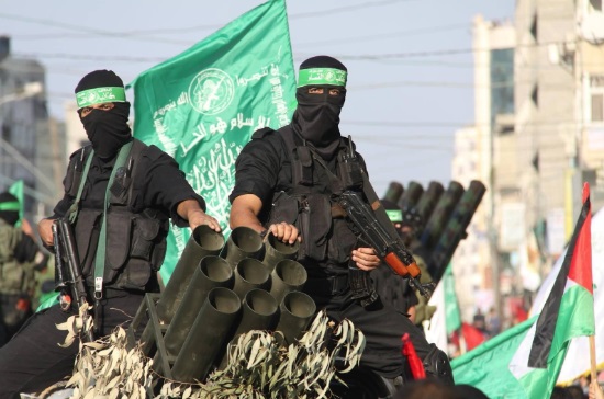 Hamas Terrorist in Gaza. Credit: 'Stand For Israel' FB page.