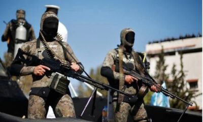 Hamas Terrorists. Credit: החדשות N12 FB page.