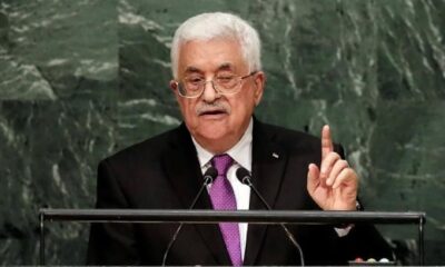 Mahmoud Abbas. Credit: ‘Israel Hayom’ FB page.