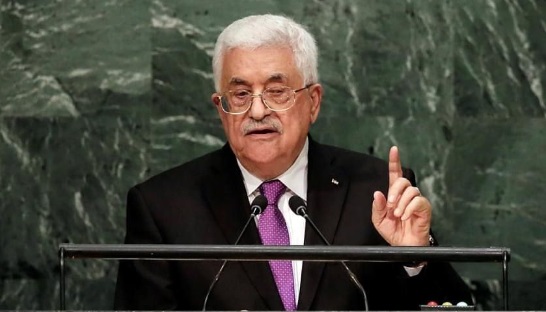 Mahmoud Abbas. Credit: ‘Israel Hayom’ FB page.