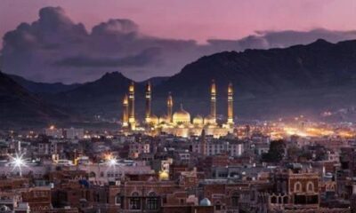 A mosque is Sana’a, Yemen. Credit: Ravathi Raju.