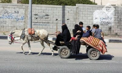 Citizens in Gaza. Credit: ‘The Telegraph FB page’.