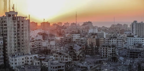 Gaza City. Credit: Sahara Reporters FB page.