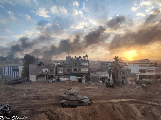 Israel Gaza war. Credit: Re’em Shemer’s FB page.