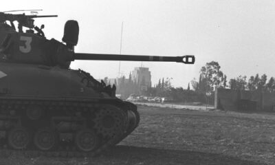Israeli tank at 1948 war. .Credit: Shay Shalom’s FB page.