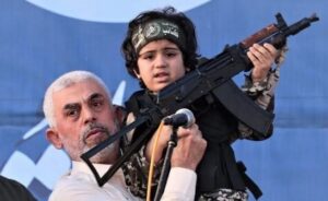 Sinwar. Credit: Elad Gutt’s FB page.