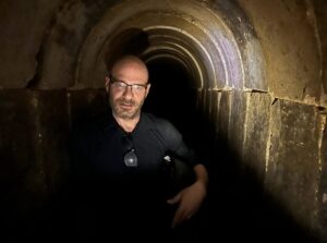 Hamas Tunnels under Al-Shifa Hospital. Credit: Ohad Hemo’s FB page.