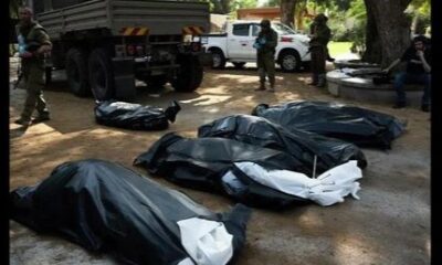 Hamas massacre’s victims. Credit: Gitay Armerman’s FB page.