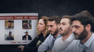 Israeli hostages' families. Credit: ACLJ FB page.